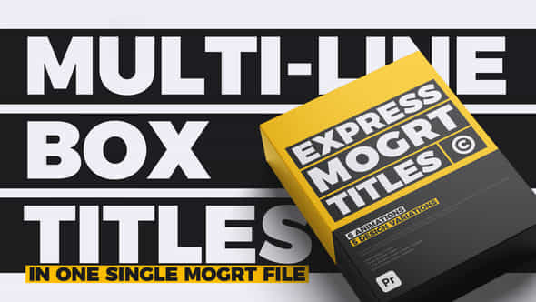 Express Titles - VideoHive 46405229
