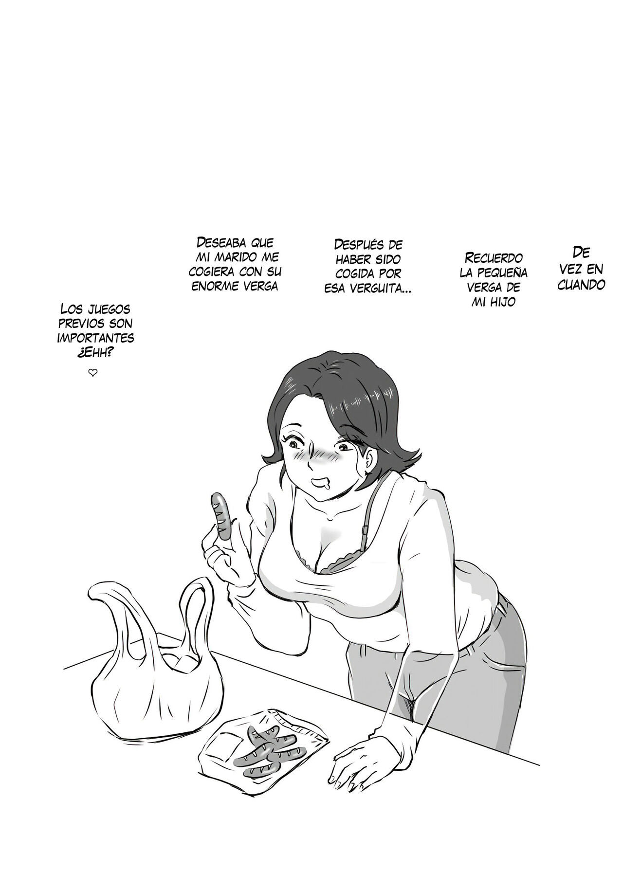 [Momoziri Hustle Dou] Okaa-san to Tanshou Musuko [Spanish] (VarKatzas666)