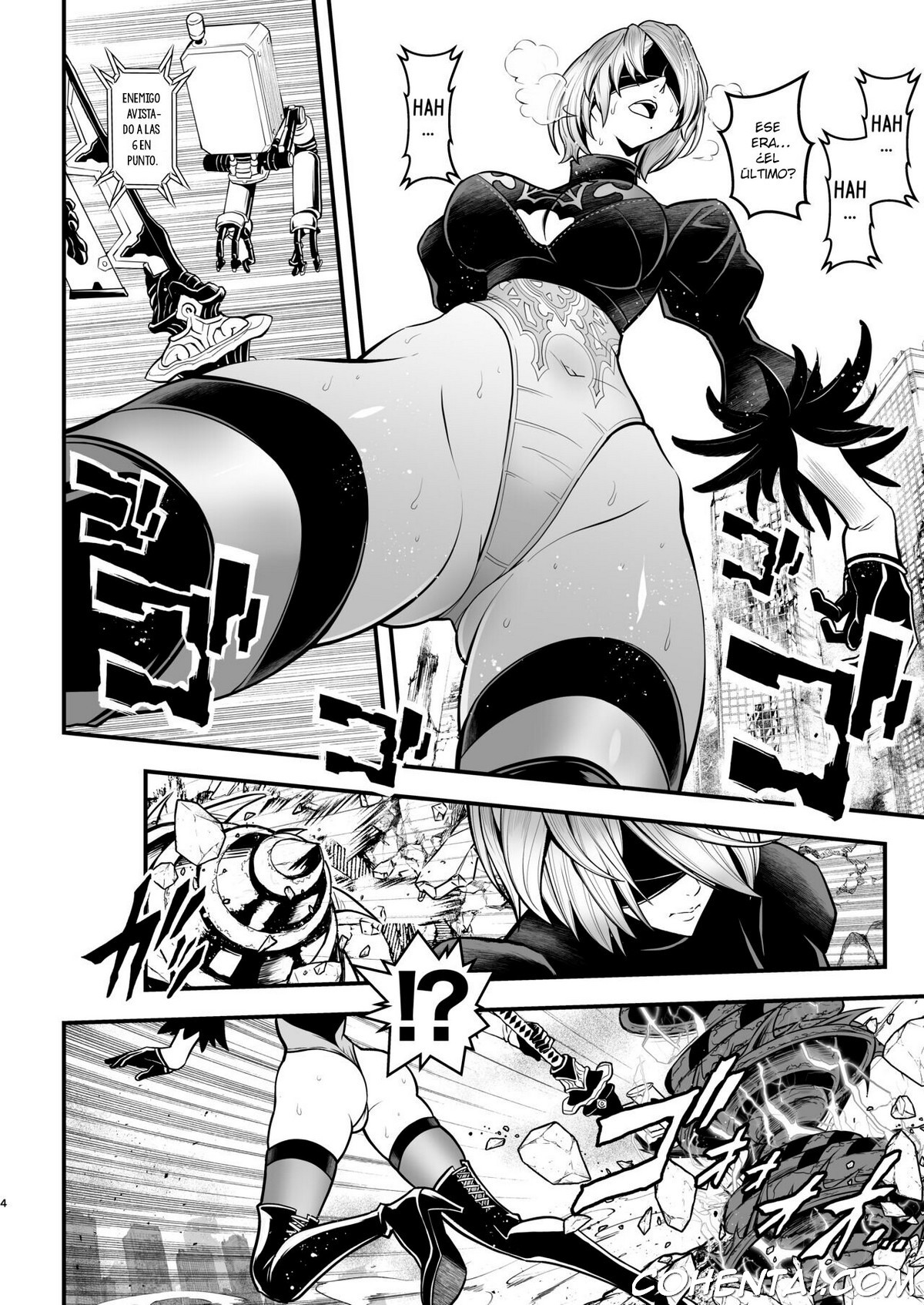 Onna Senshinokyuusoku (Nier:Automata) xxx comics manga porno doujin hentai español sexo 