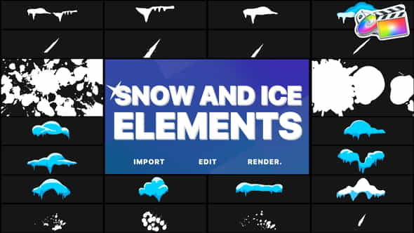 Snow And Ice Elements | - VideoHive 29834730