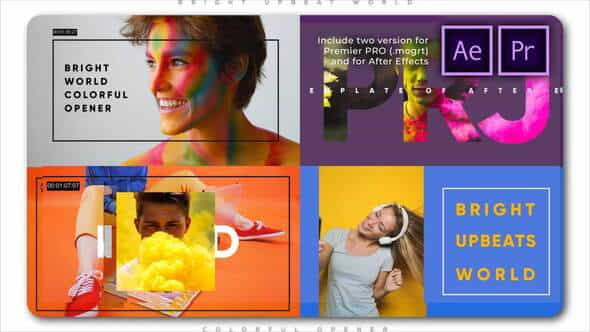 Bright Upbeat World Colorful Opener - VideoHive 27933971