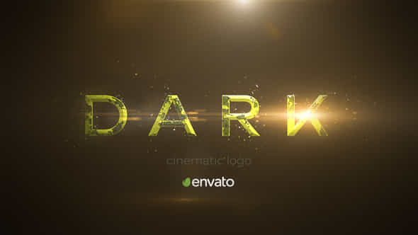 Dark Cinematic Logo - VideoHive 43187781