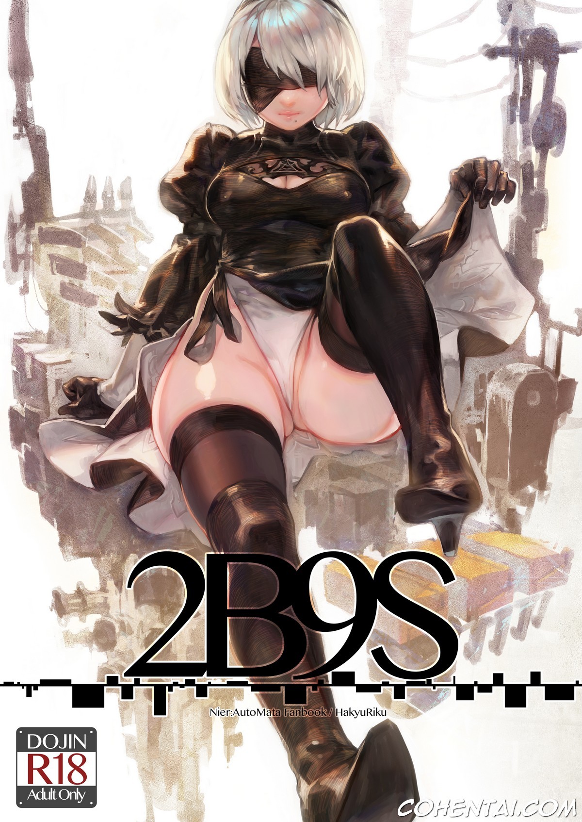 2B9S (NieR:Automata) xxx comics manga porno doujin hentai español sexo 