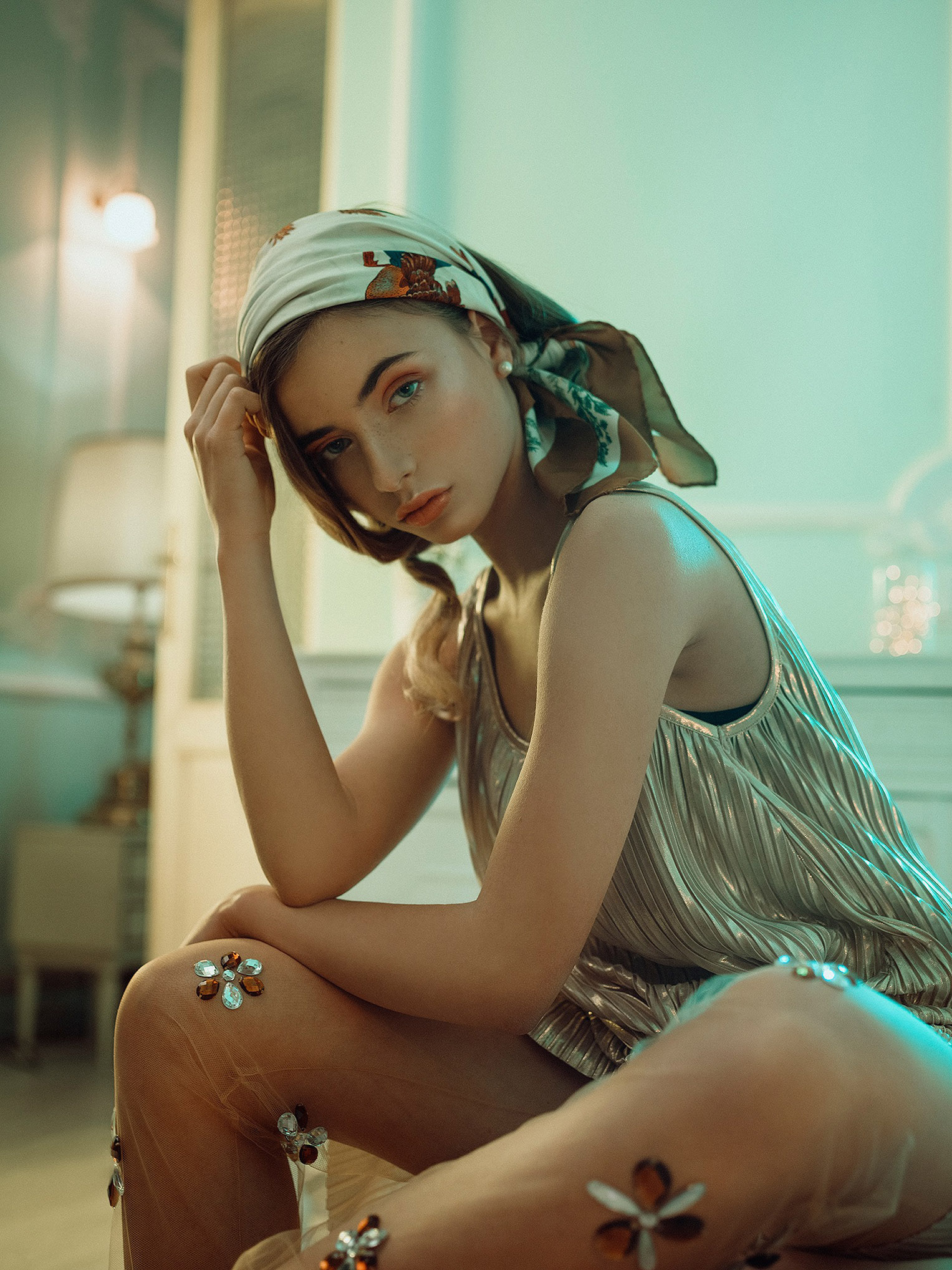 Patricia Lama and Olivia Monjardin by Rebeca Saray Девушки в стиле 1970-х годов / фото 04