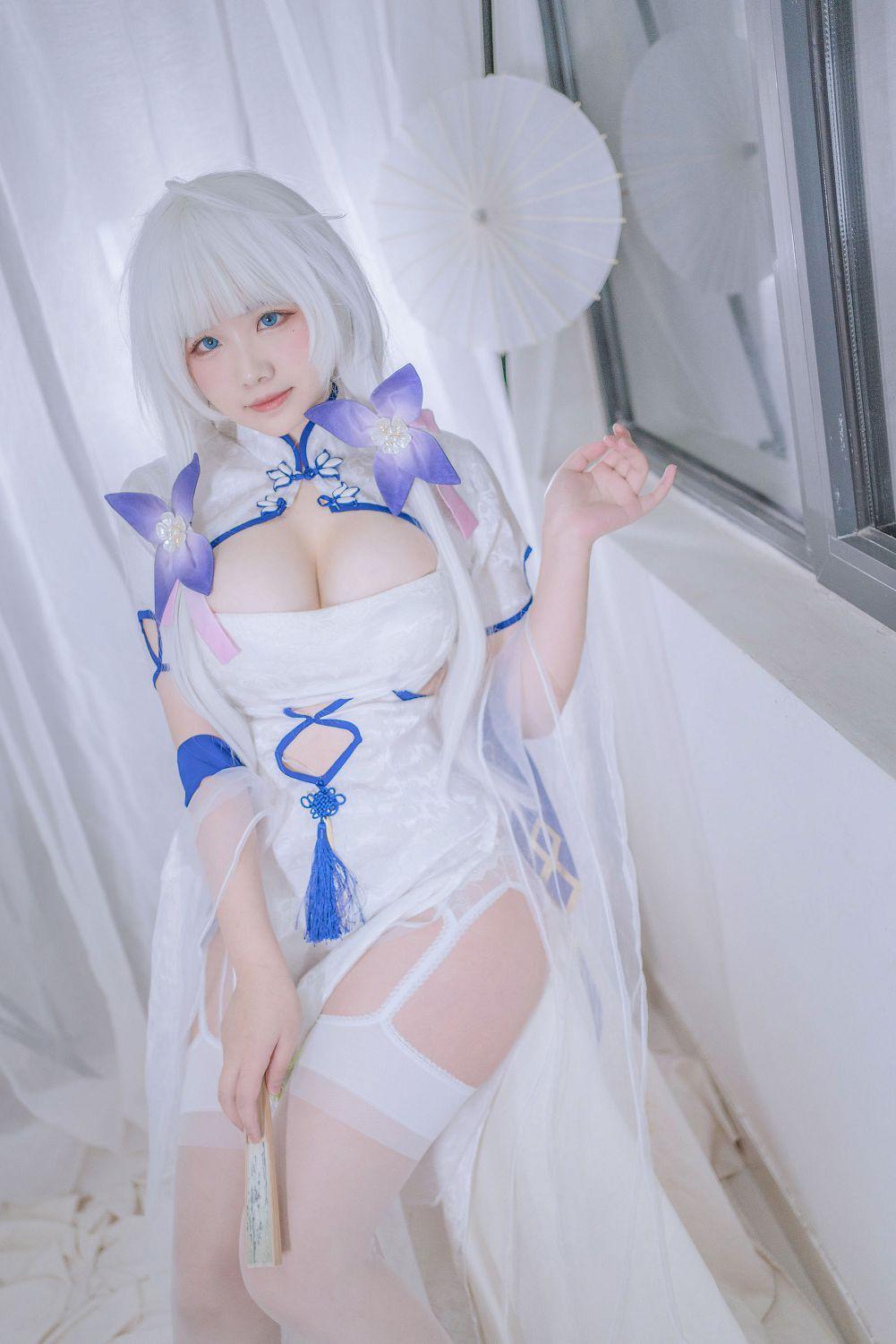 [福利女神cosplay] 阿半今天很开心 - 光辉旗袍 妩媚套图(2)