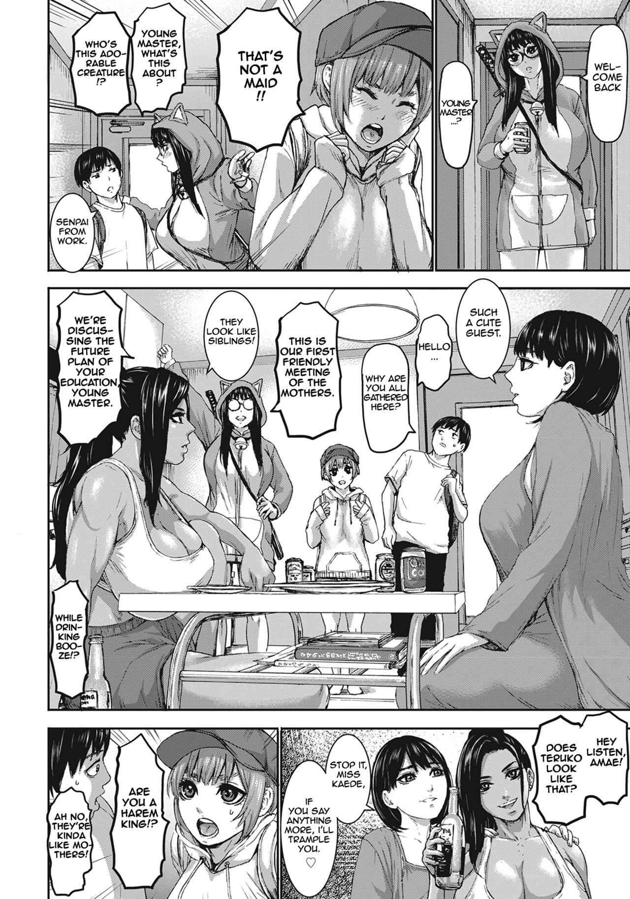 [PIero] Shichinin no Mama  Seven Mothers Ch. 1-8 [English] [Digital]