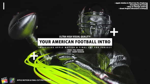 Your American Football Intro - - VideoHive 35983962