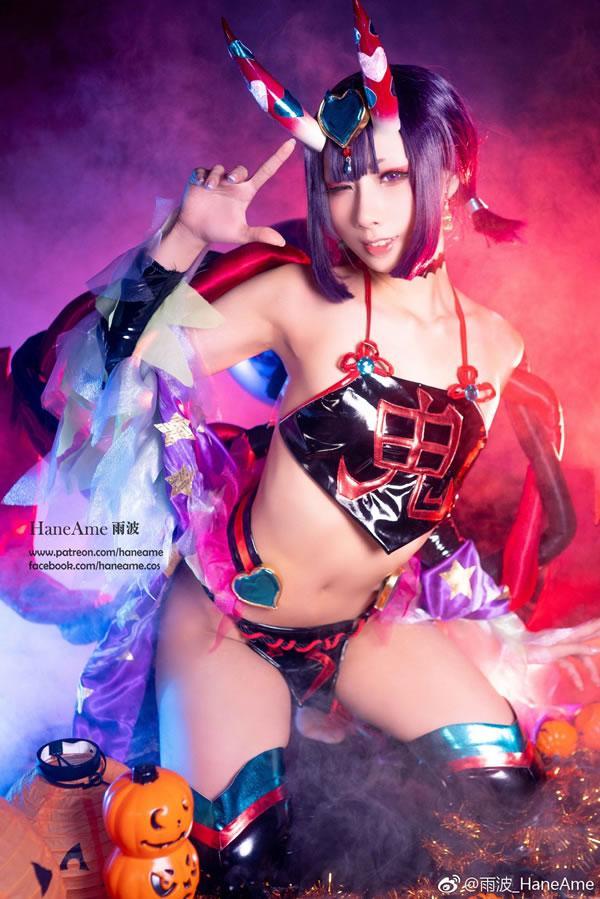 HaneAme雨波coser-酒吞童子(22)