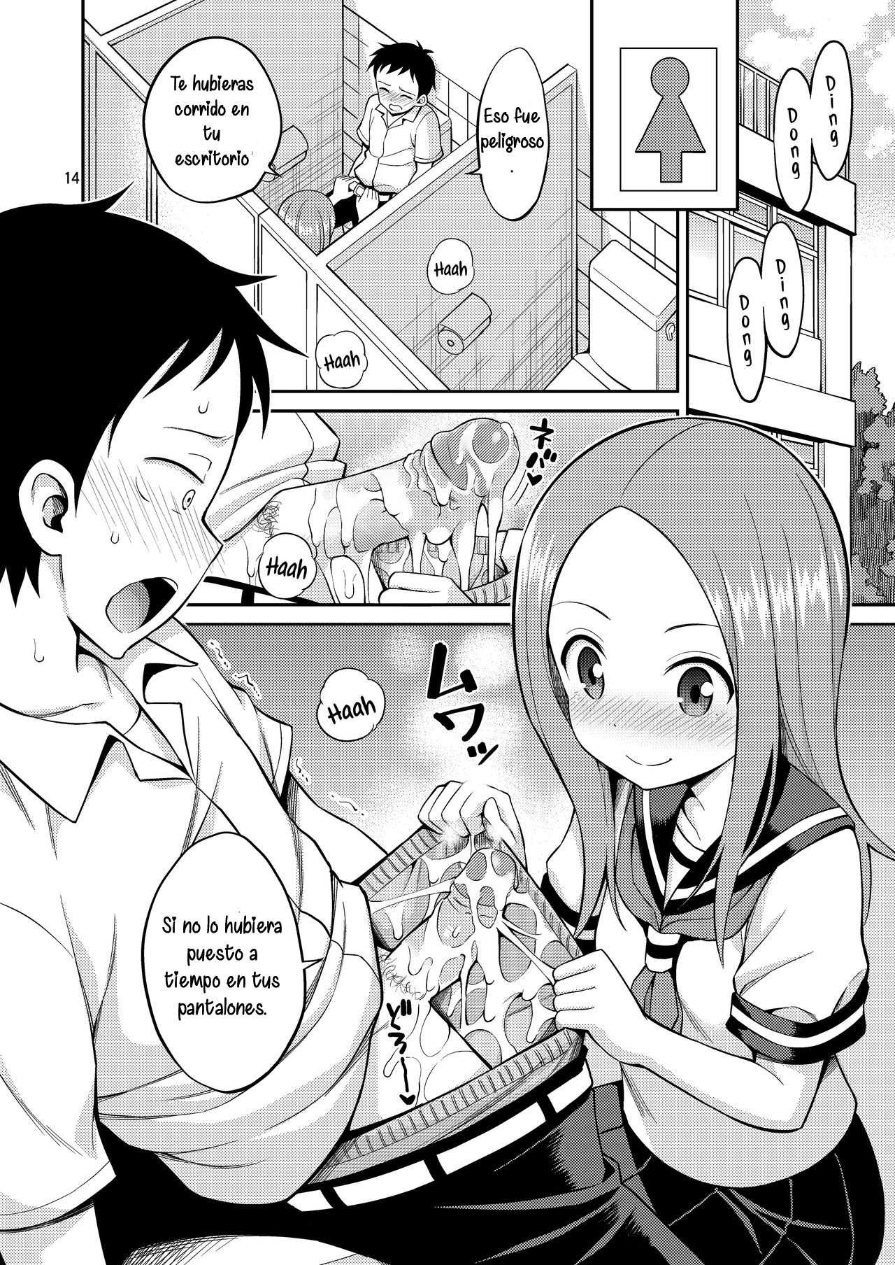 Takagi san buena para provocar - 13