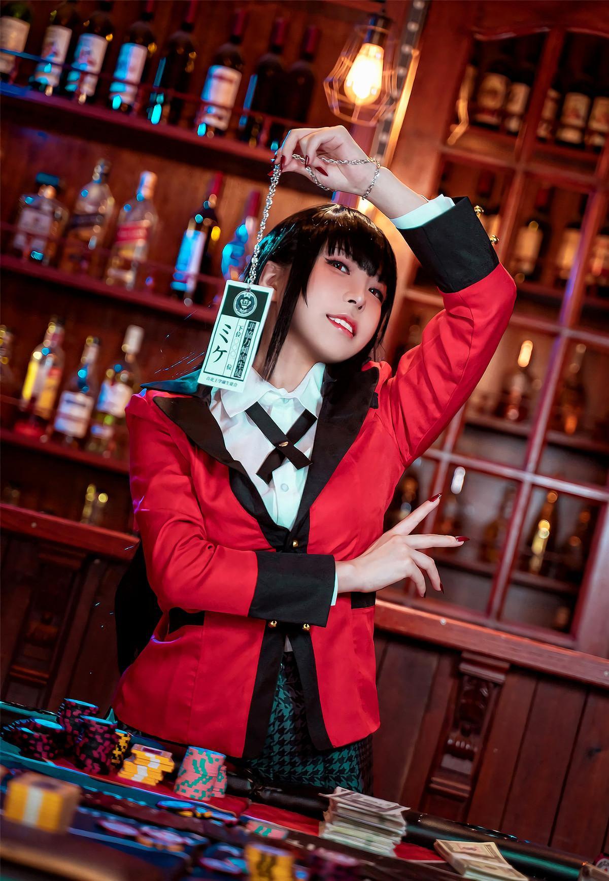 Cosplay 虎森森 蛇喰梦子 Jabami Yumeko(5)