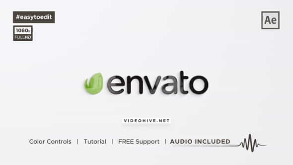 Clean and Minimal Logo Reveal - VideoHive 28021868