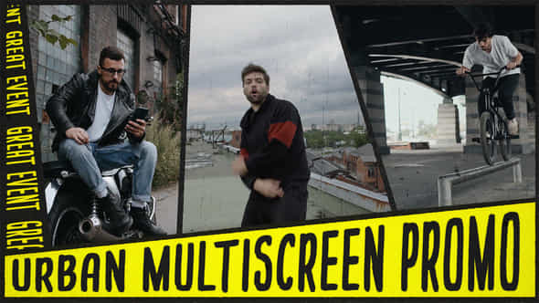 Urban Multiscreen Promo - VideoHive 50071742