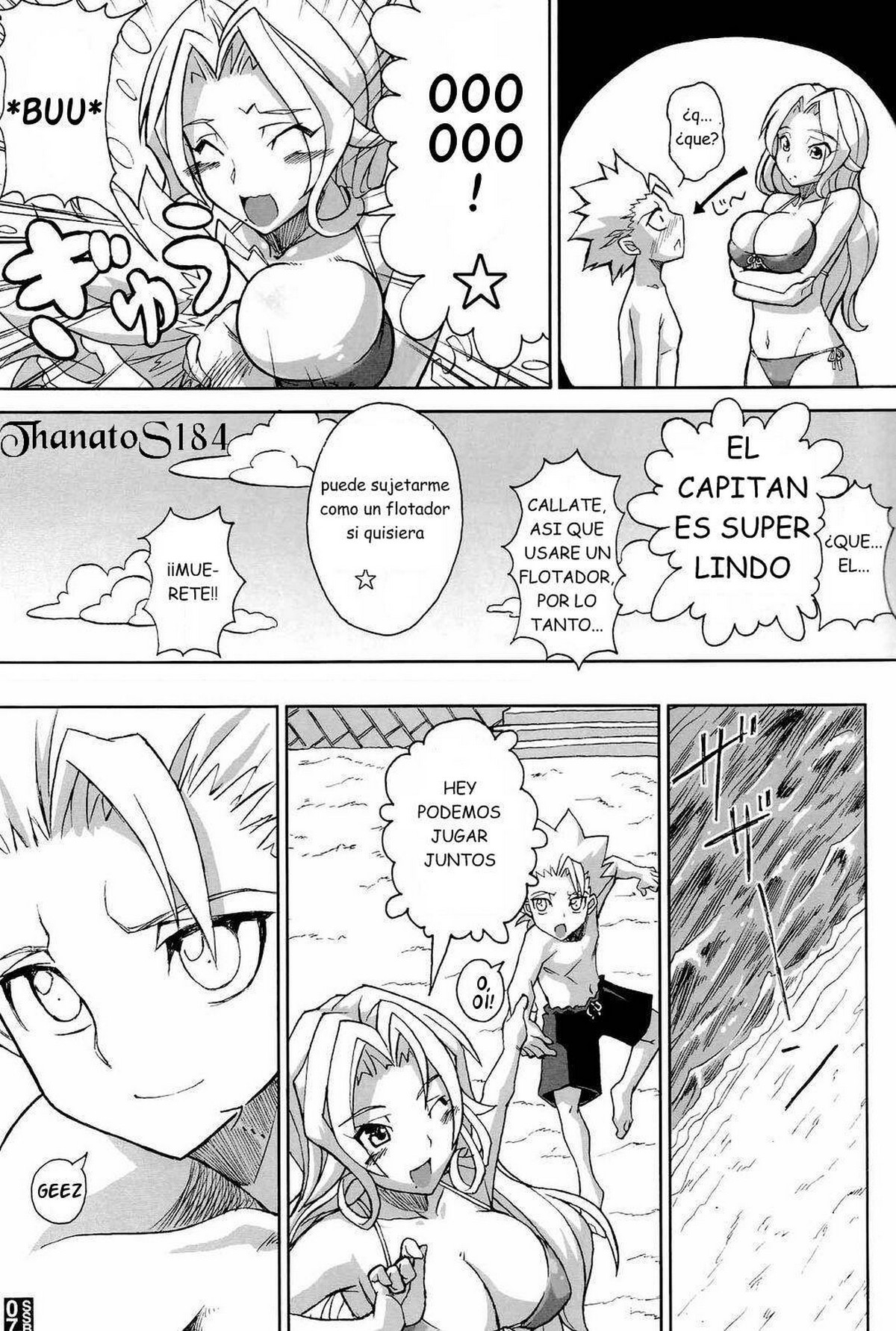 Sexy Summer Beach (Bleach) xxx comics manga porno doujin hentai español sexo 