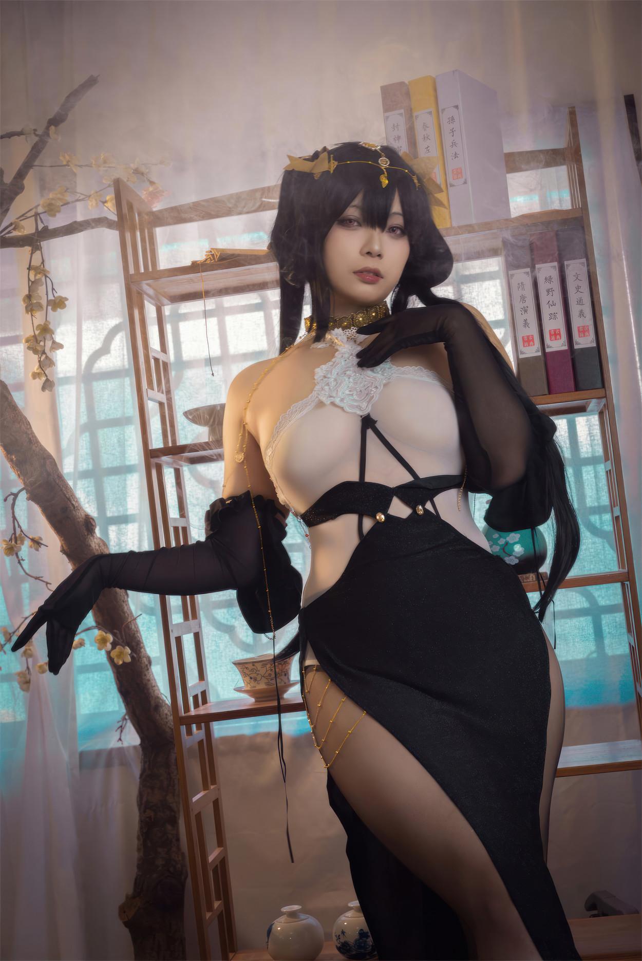 Cosplay 珟_珏Dita 碧蓝航线 镇海旗袍(26)