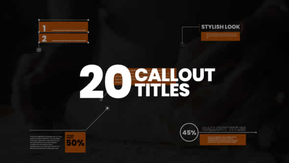 Callout Titles - VideoHive 38977880