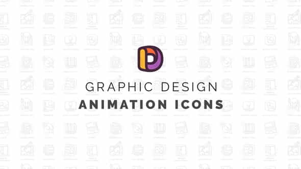 Graphic design - Animation Icons - VideoHive 34567593