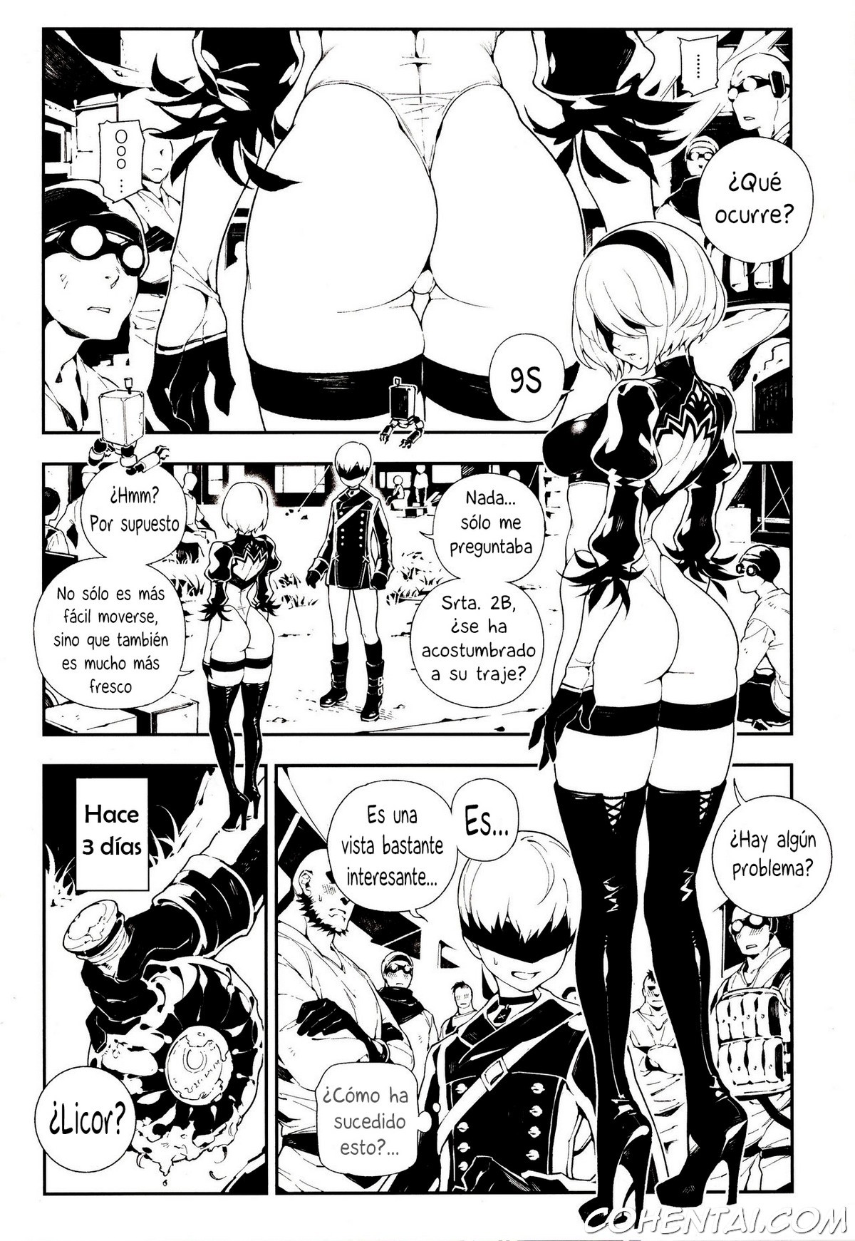 NieR : 2BR18 (NieR:Automata) xxx comics manga porno doujin hentai español sexo 