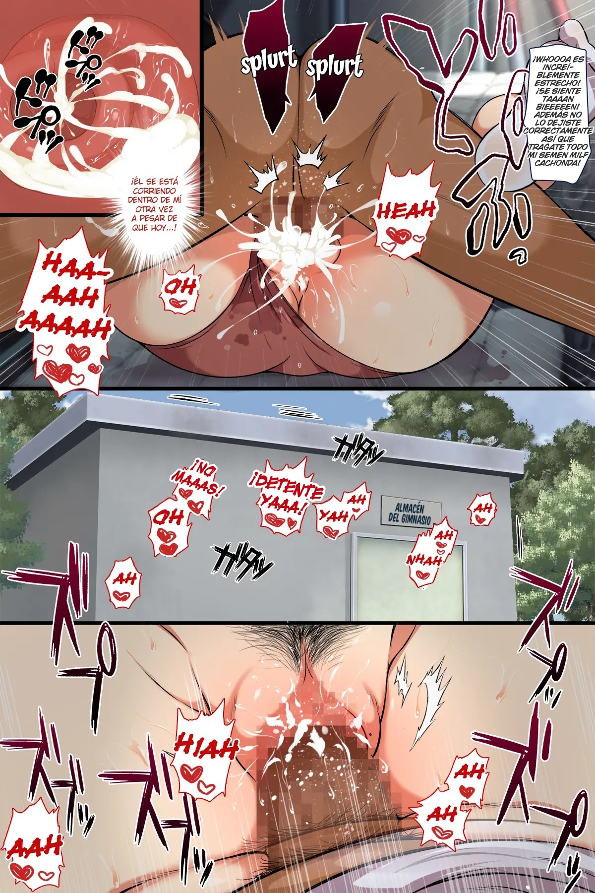 [Maron Maron] Hitozuma ga Classmate ni!  ¡UNA MILF QUE SE CONVIRTIÓ EN UNA COMPAÑERA DE CLASE! [Spanish] [Dartex]