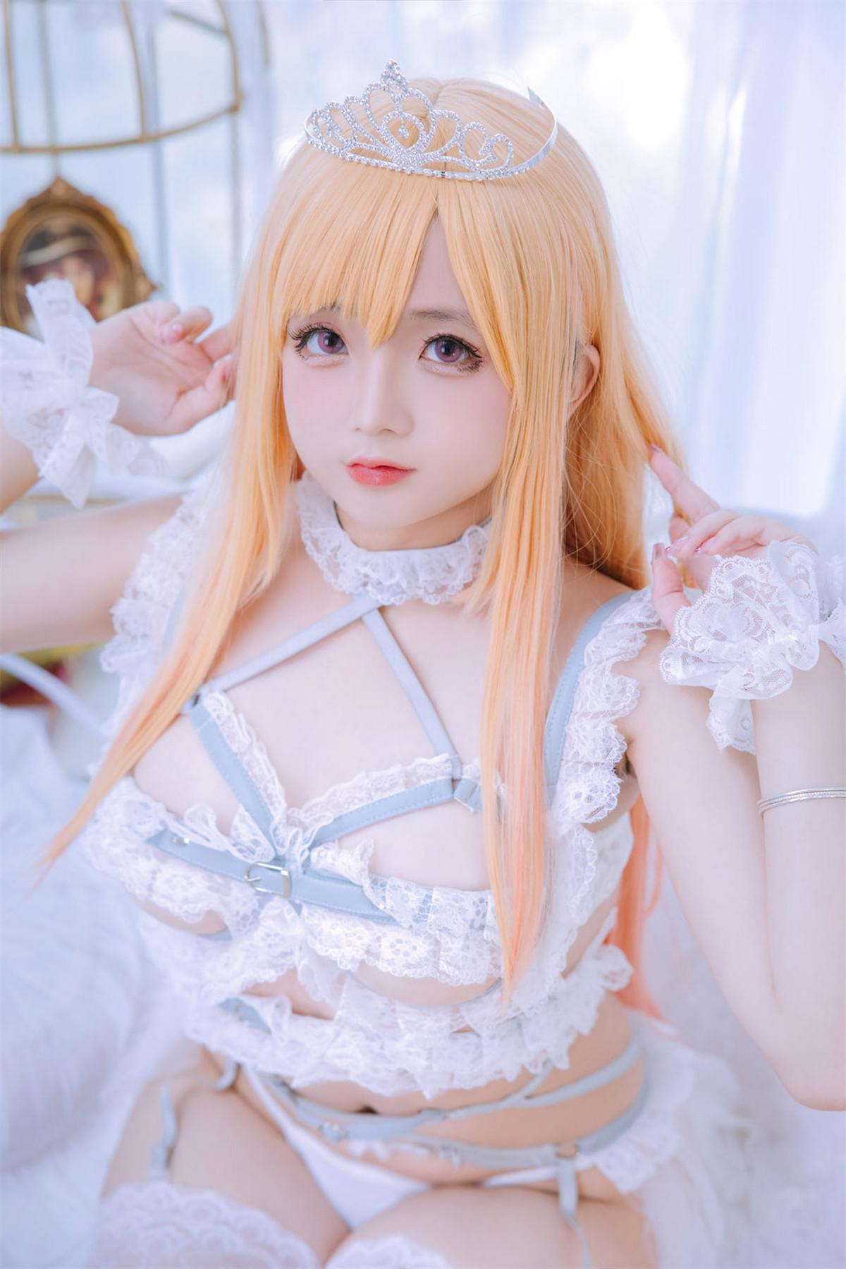 Cosplay Rinaijiao日奈娇 喜多川海梦 花嫁(12)