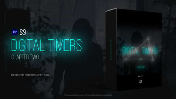 Digital Timers 20 For Premiere Pro - VideoHive 51122201