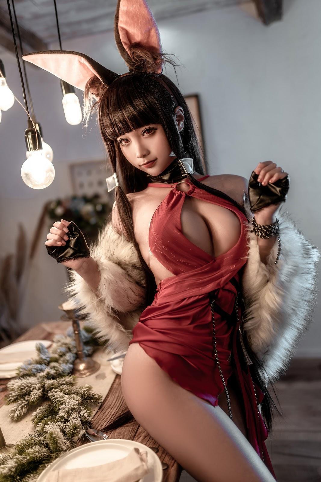 Cosplay 蠢沫沫 Chunmomo 碧蓝航线 赤城(15)