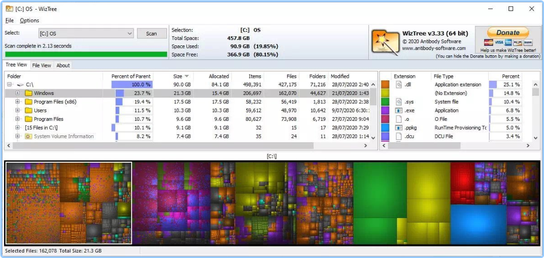 WizTree enterprise 4.20 + Portable U3oFi5k6_o