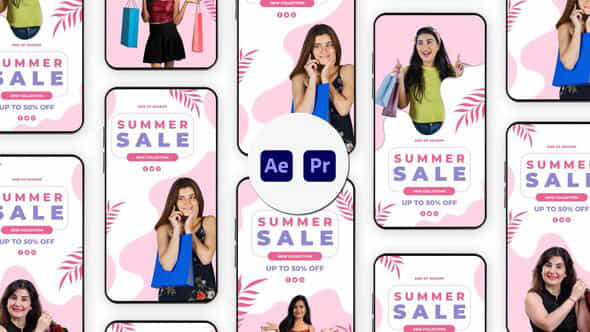 Summer Sale Instagram Story - VideoHive 57801485