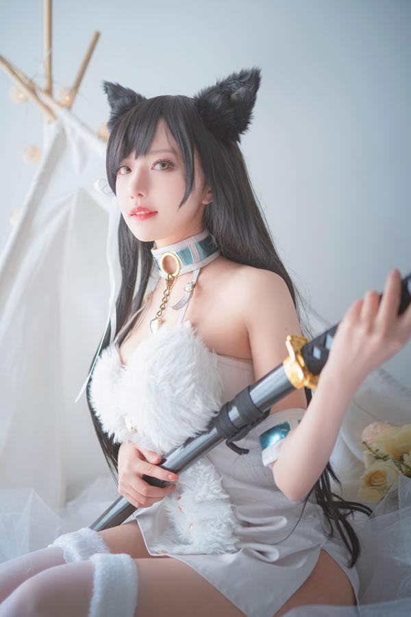 高颜值coser Shika小鹿鹿-k2 100+爱宕同人福利(21)