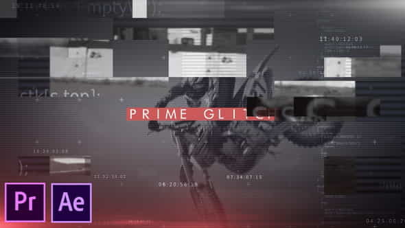 Prime Glitch Intro - Premiere - VideoHive 27010886