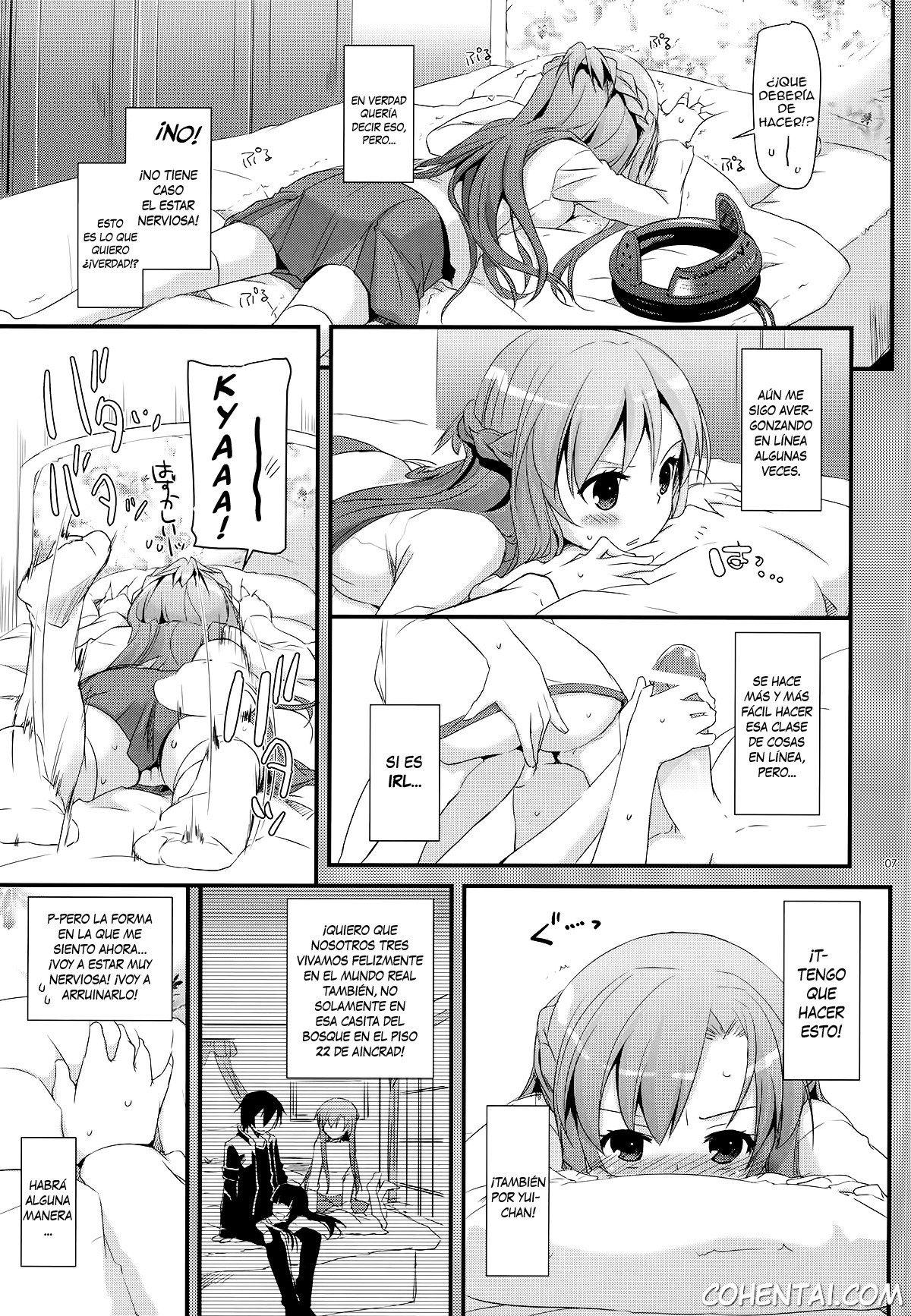 D.L.action 70 (Sword Art Online) xxx comics manga porno doujin hentai español sexo 