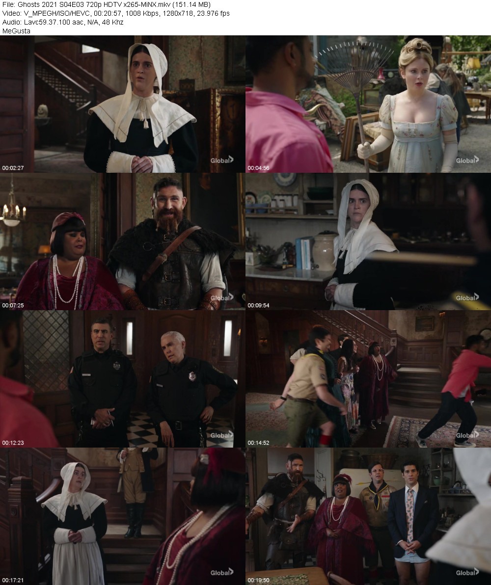 Ghosts 2021 S04E03 720p HDTV x265-MiNX