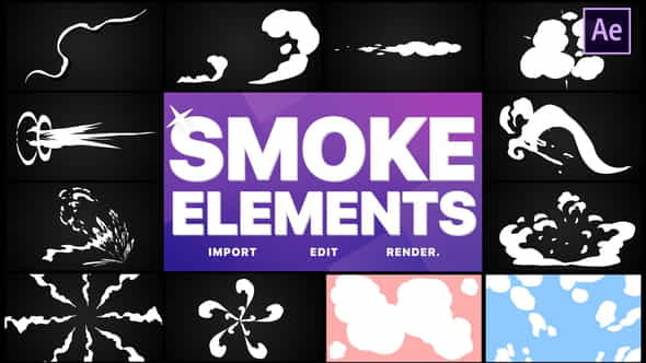 Smoke Elements Pack 05 | - VideoHive 28145657
