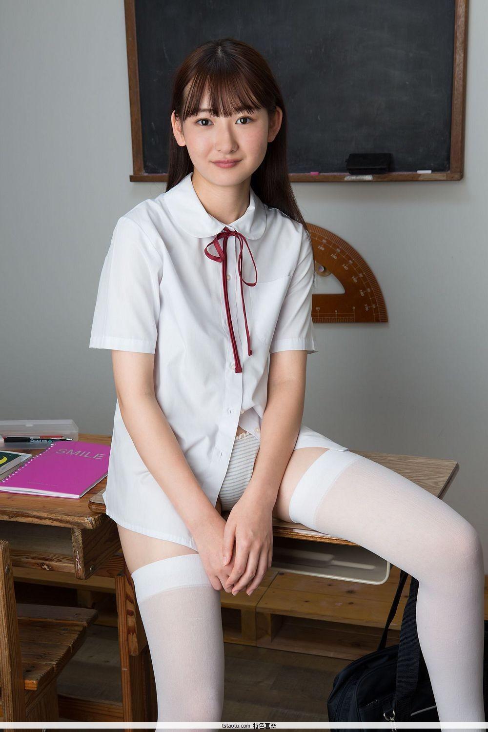 [日本Minisuka.tv写真] 近藤美 白丝学生装 – Limited Gallery 18.1(25)