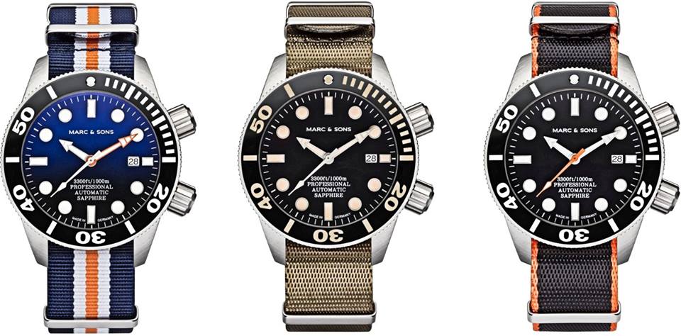 Marc & Sons' new Diver Watch Series Professional JwCTHpLr_o