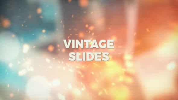 Vintage Photo Slideshow - VideoHive 21020455