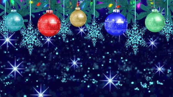 Christmas Background - VideoHive 29636997