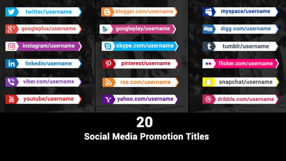 Social Media Promotion - VideoHive 45822841