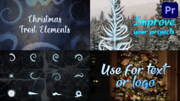 Winter Frost Elements - VideoHive 40813645