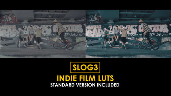 Slog3 Indie Film And Standard Color Luts - VideoHive 51104122