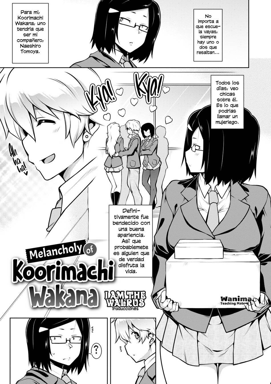 La melancolía de Koorimachi Wakana - Page #1