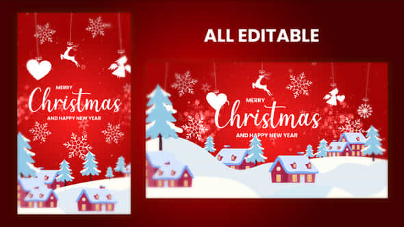 Christmas Intro I Christmas Opener - VideoHive 55698657