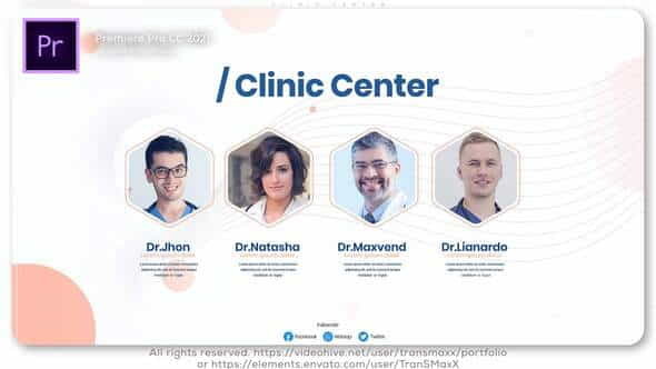 Clinic Center - VideoHive 35367528