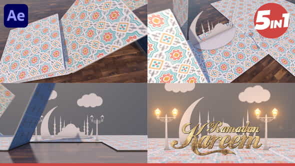 Ramadan Kareem Paperwork Openers - VideoHive 37129075