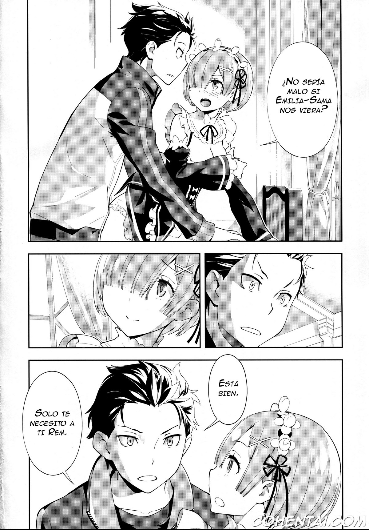 CHOICE 2 (Re:Zero kara Hajimeru Isekai Seikatsu) xxx comics manga porno doujin hentai español sexo 