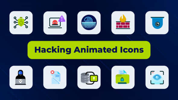 Hacking Animated Icons - VideoHive 49998935