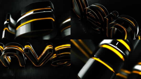 Black Elegant Logo Reveal - VideoHive 21824021