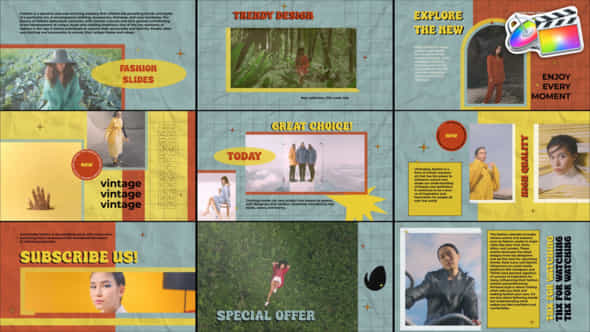 Creative Fashion Slideshow For Fcpx - VideoHive 50589202
