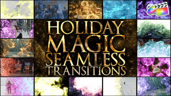 Holiday Magic Seamless Transitions For Fcpx - VideoHive 49510184