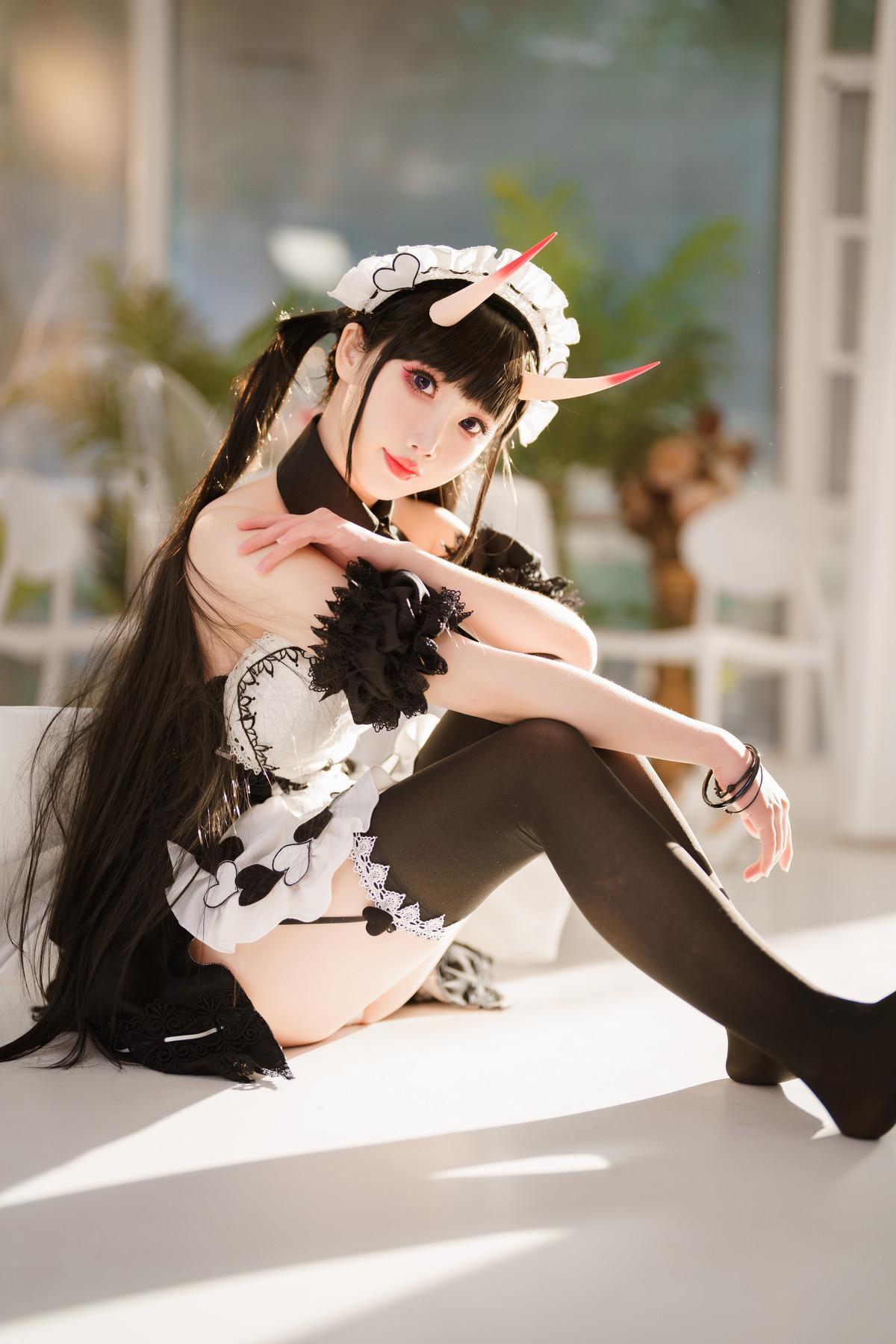 Cosplay 面饼仙儿 能代女仆 Maid(18)