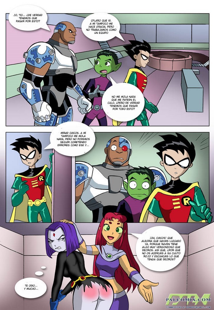 Teen titans el juego de la culpa - 12